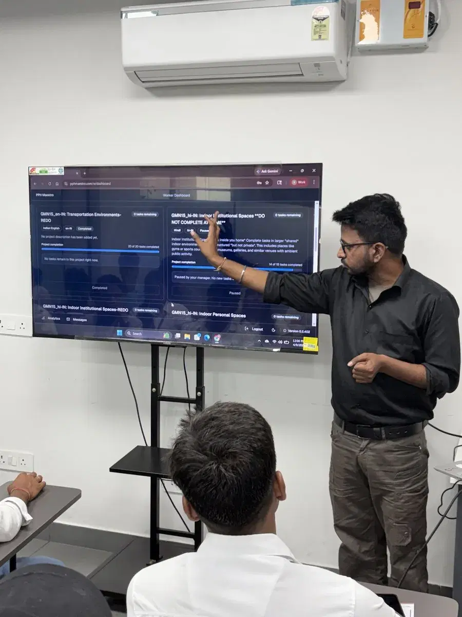 Live project demo at MITS Edge